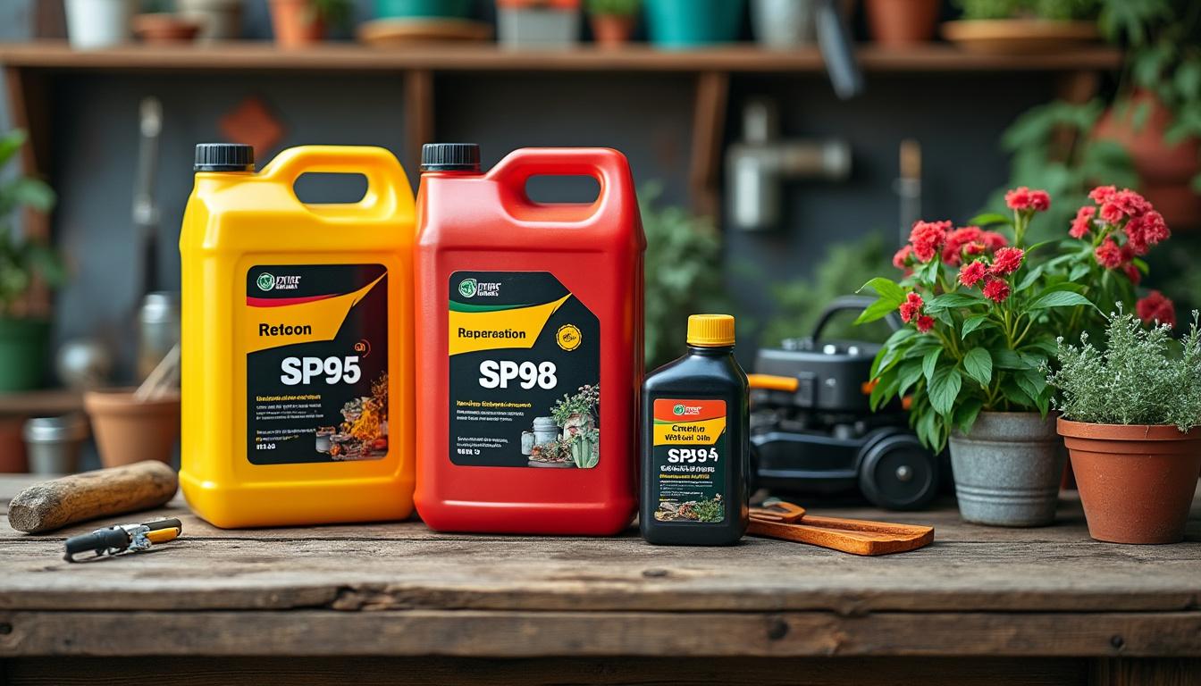 découvrez quelle essence choisir pour votre tondeuse afin d'assurer son bon fonctionnement et une performance optimale.
