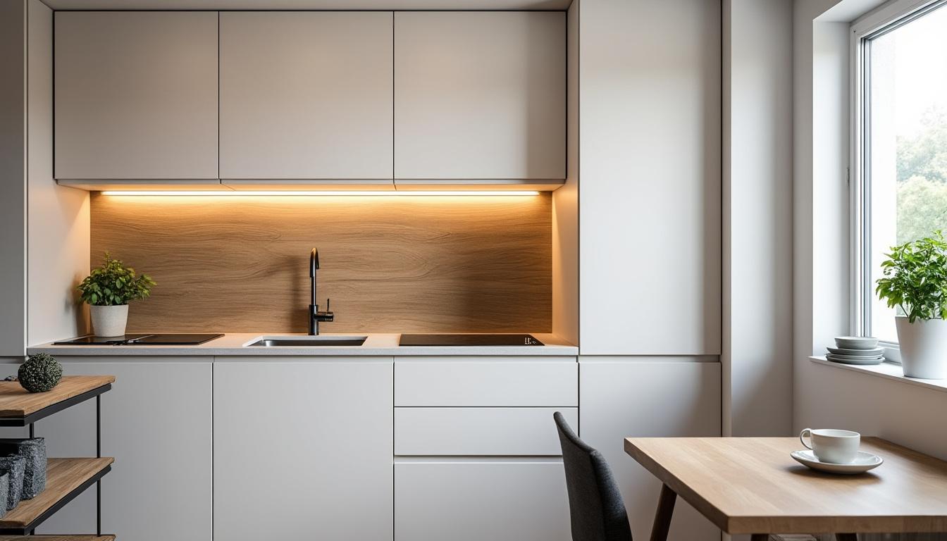 découvrez des astuces et idées pratiques pour l'aménagement d'une petite cuisine, alliant fonctionnalité et style pour optimiser votre espace.
