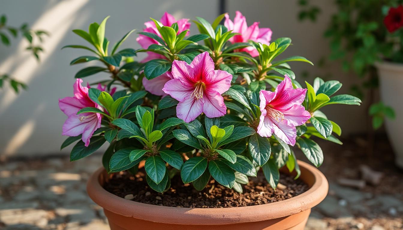 découvrez le rhododendron simsii, une plante ornementale aux fleurs colorées idéale pour égayer votre jardin ou votre intérieur.