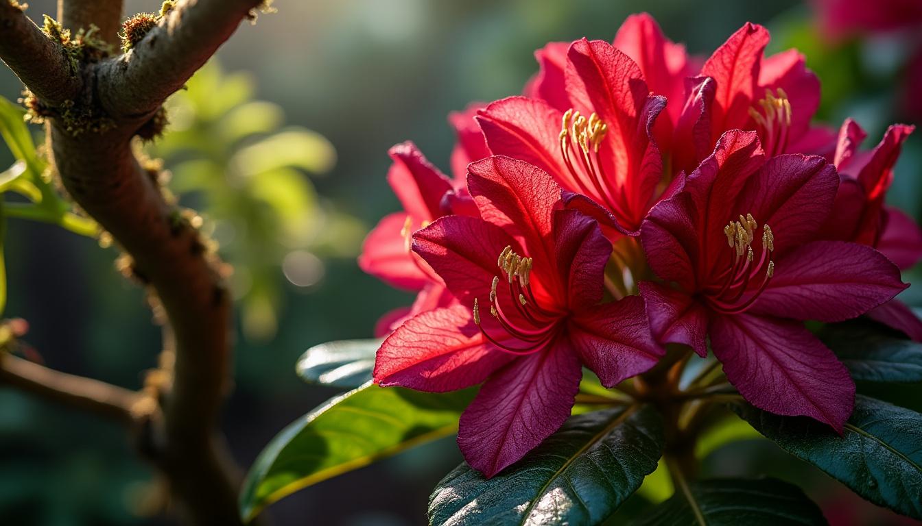 découvrez le rhododendron simsii, un arbuste ornemental aux fleurs colorées, idéal pour embellir jardins et balcons avec éclat.